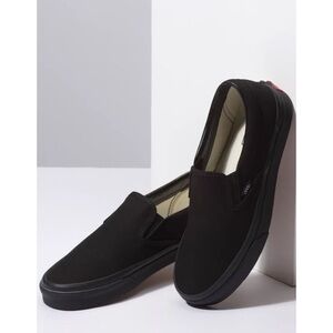 VANS Classic Slip-On Black & Black Shoes